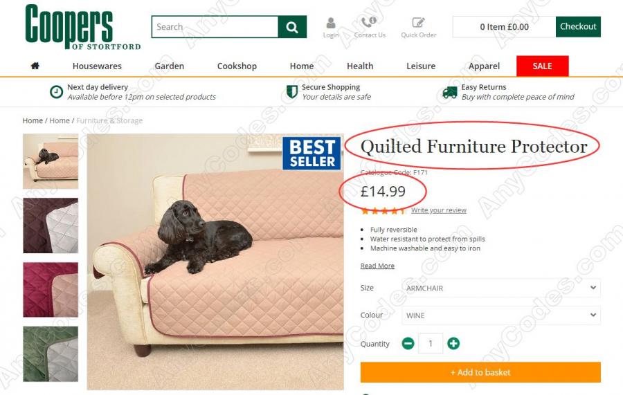 coopers of stortford discount code & deal 2019