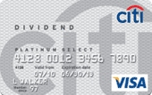 Apply Citi® Dividend Platinum Select® Visa® Card